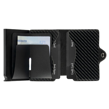 Twist Fiber Flat RFID Wallet