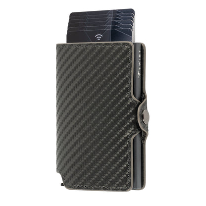 Twist Fiber Flat RFID Wallet